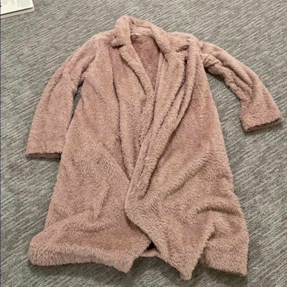 Skin blush robe